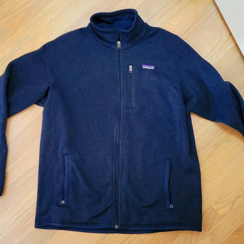 Patagonia Men's Better Sweater (Size L) Navy